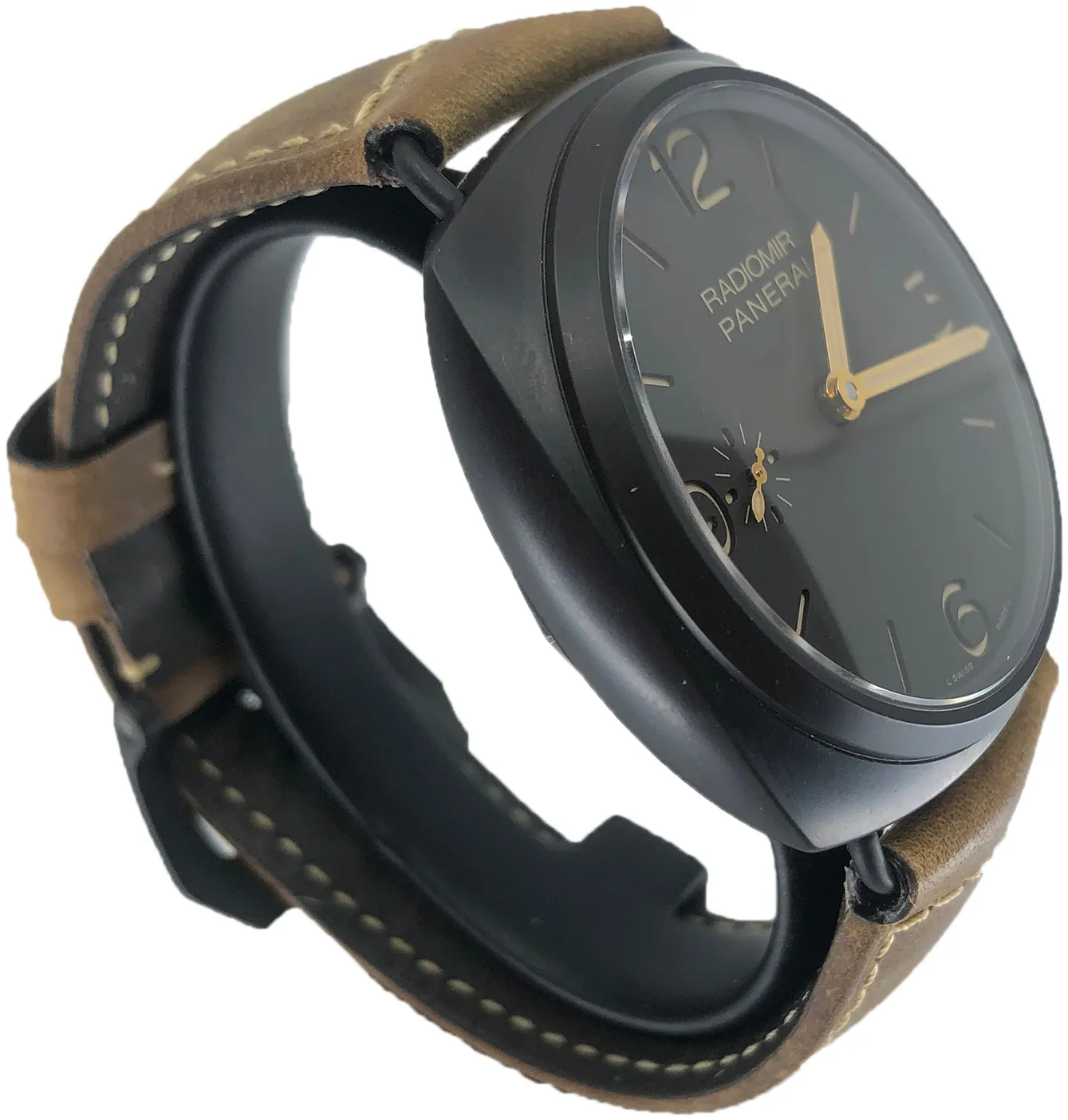 Panerai Radiomir Black Seal 3 Days Aut PAM 00505 45mm Ceramic Brown 1