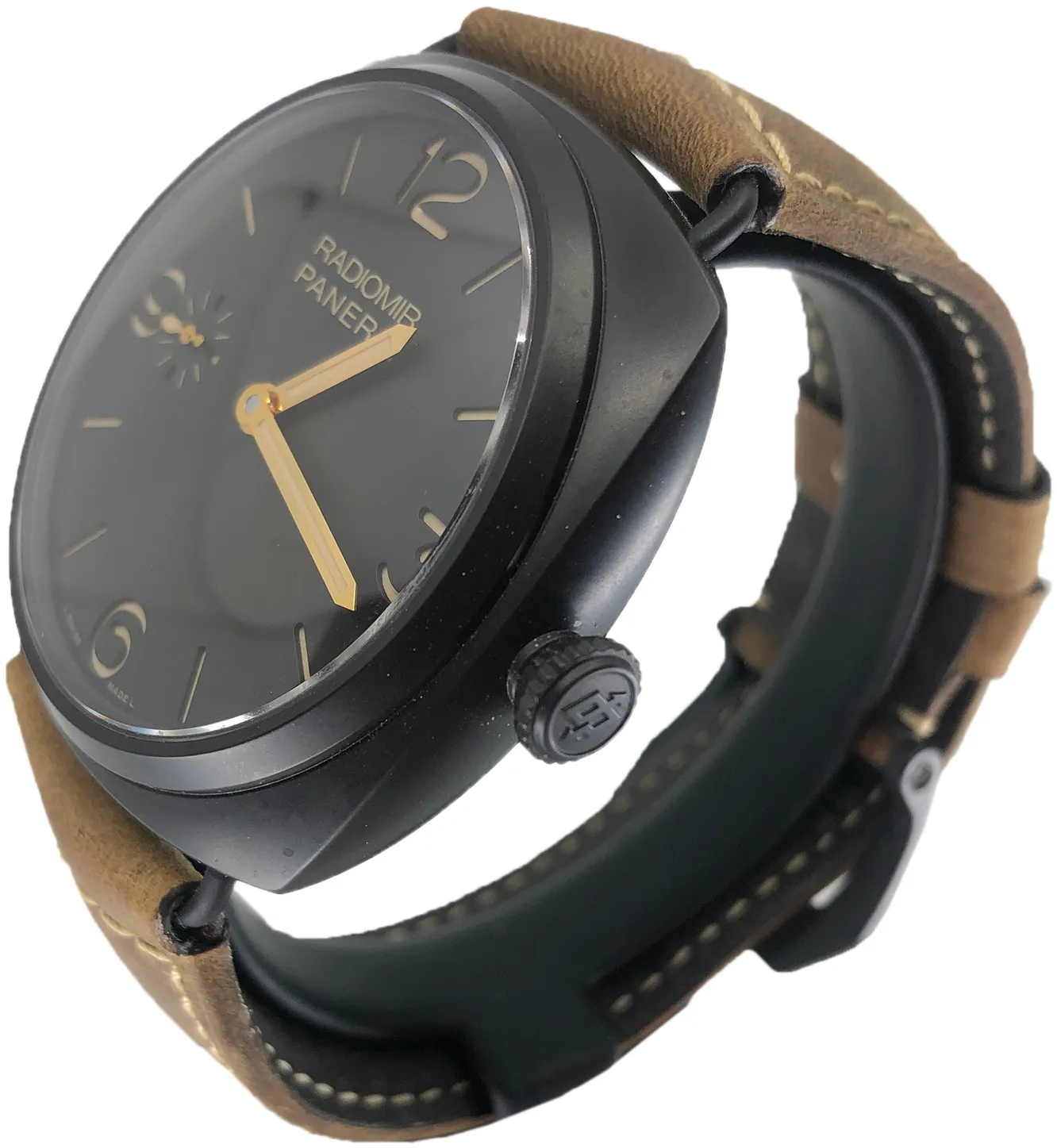 Panerai Radiomir Black Seal 3 Days Aut PAM 00505 45mm Ceramic Brown 2