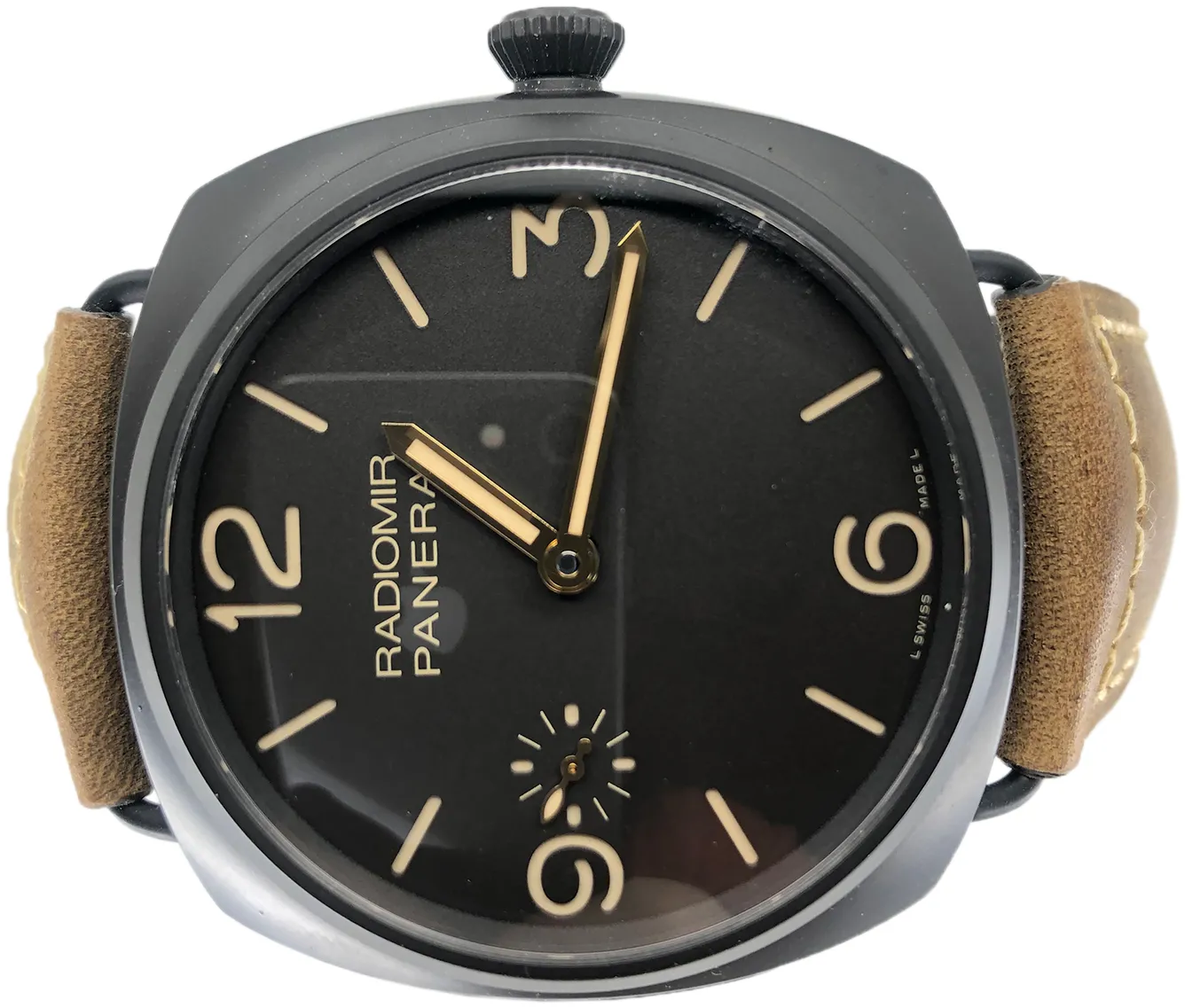 Panerai Radiomir Black Seal 3 Days Aut PAM 00505 45mm Ceramic Brown 3