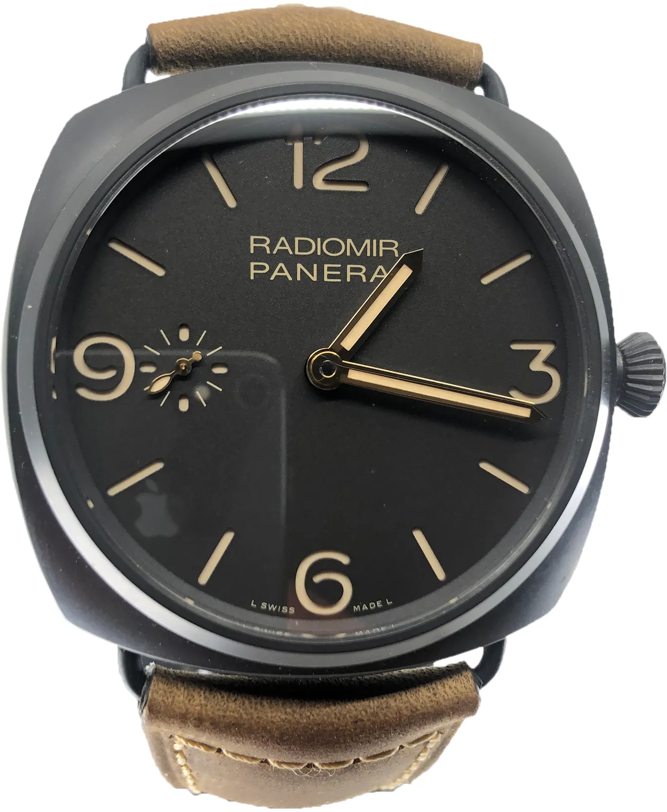 Panerai Radiomir Black Seal 3 Days Aut PAM 00505 45mm Ceramic Brown