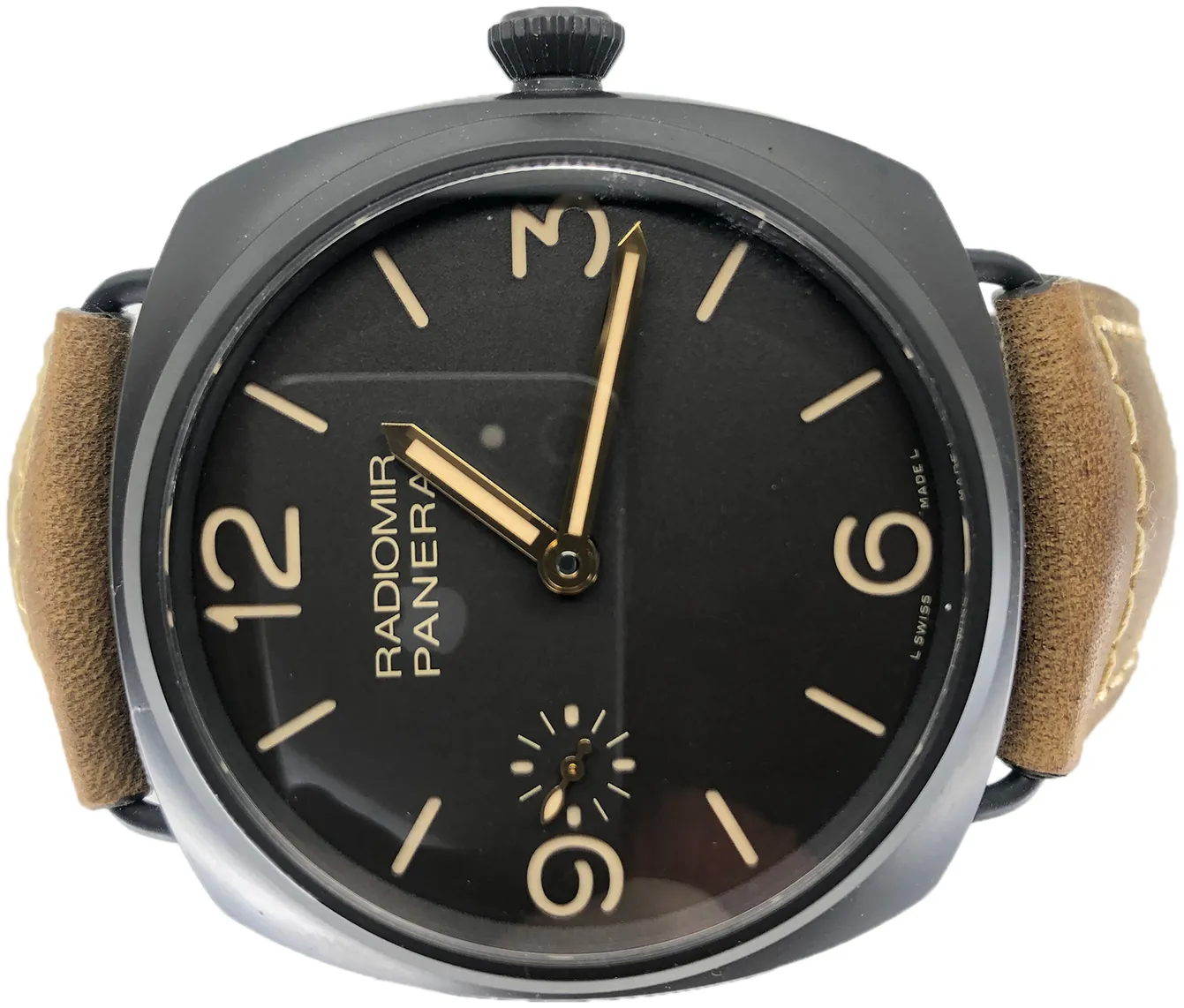 Panerai Radiomir Black Seal 3 Days Aut PAM 00505 45mm Ceramic Brown 3