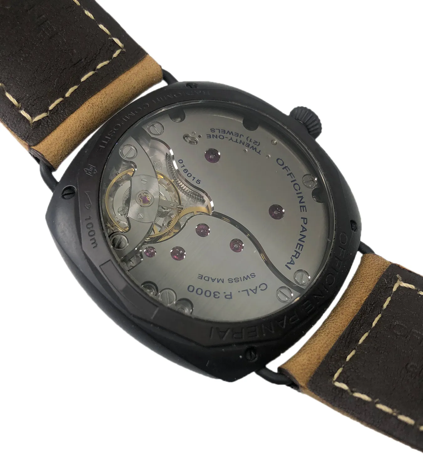 Panerai Radiomir Black Seal 3 Days Aut PAM 00505 45mm Ceramic Brown 5