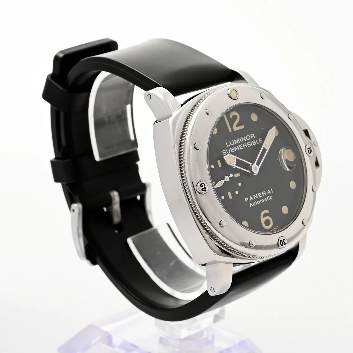 Panerai Submersible PAM 00024 44mm Stainless steel Black 2