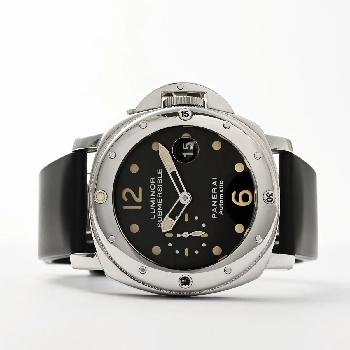 Panerai Submersible PAM 00024 44mm Stainless steel Black 4