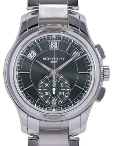 Patek Philippe Annual Calendar Chronograph 5905/1A-001 42mm Stainless steel Green