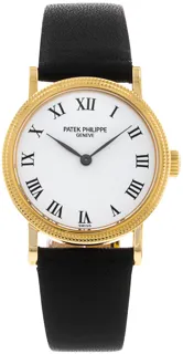 Patek Philippe Calatrava 4809J Yellow gold White