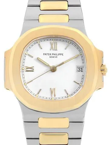 Patek Philippe Nautilus 3800/1JA 35mm Yellow gold and Stainless steel White