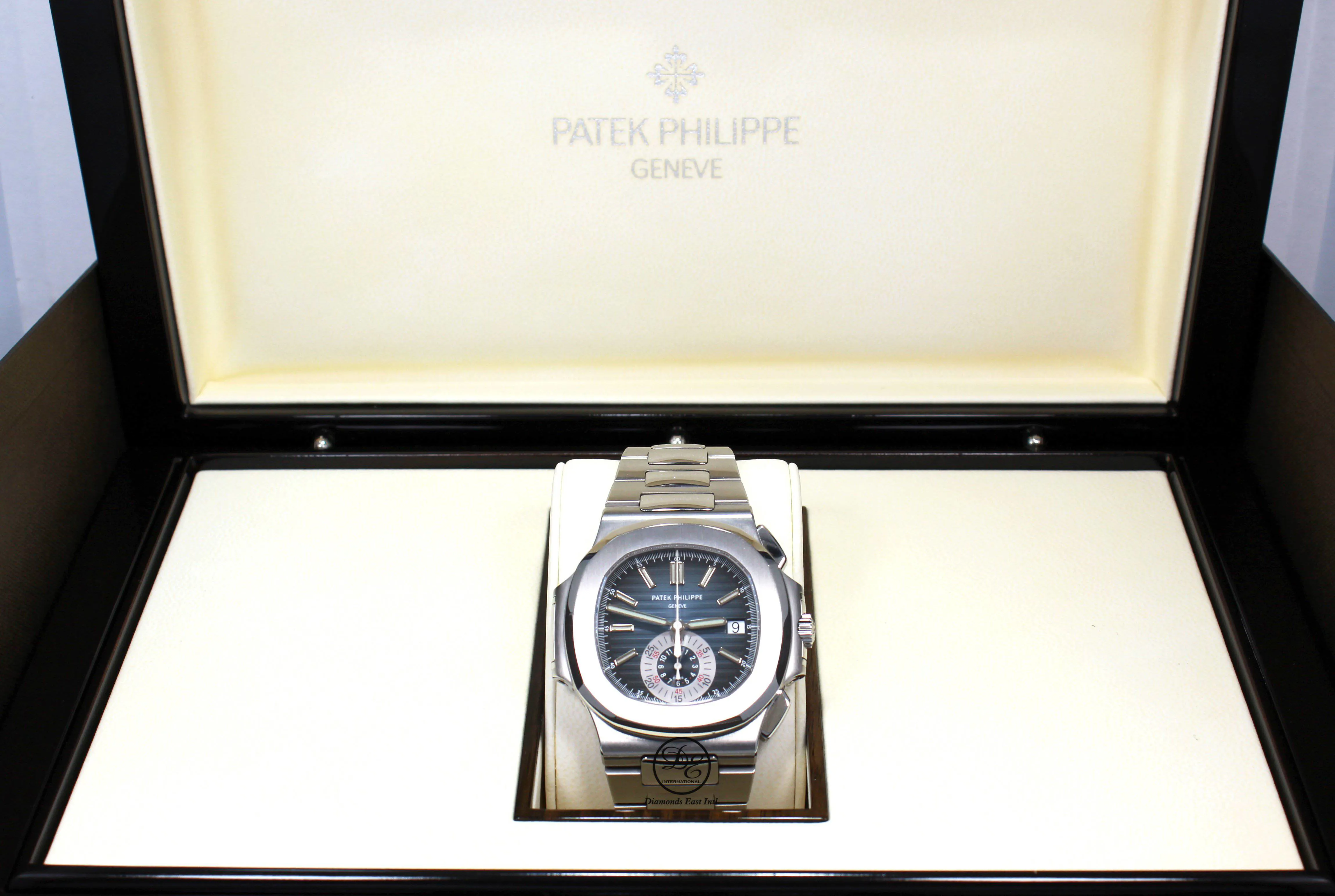 Patek Philippe Nautilus 5980/1A 40mm Stainless steel Blue 3