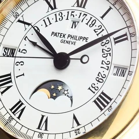 Patek Philippe Perpetual Calendar 5059J 36mm Yellow gold White 11