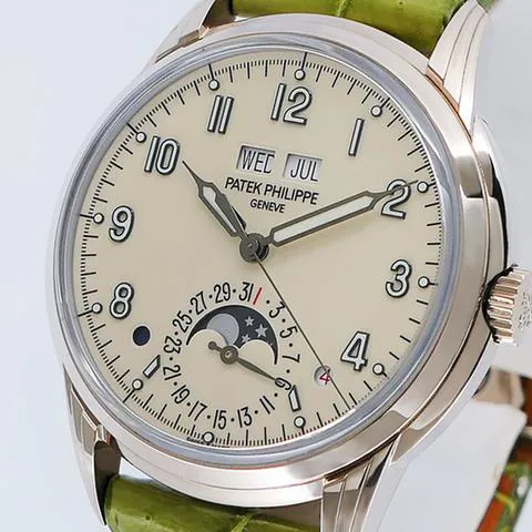 Patek Philippe Perpetual Calendar 5320G-001 40mm White gold Beige 1