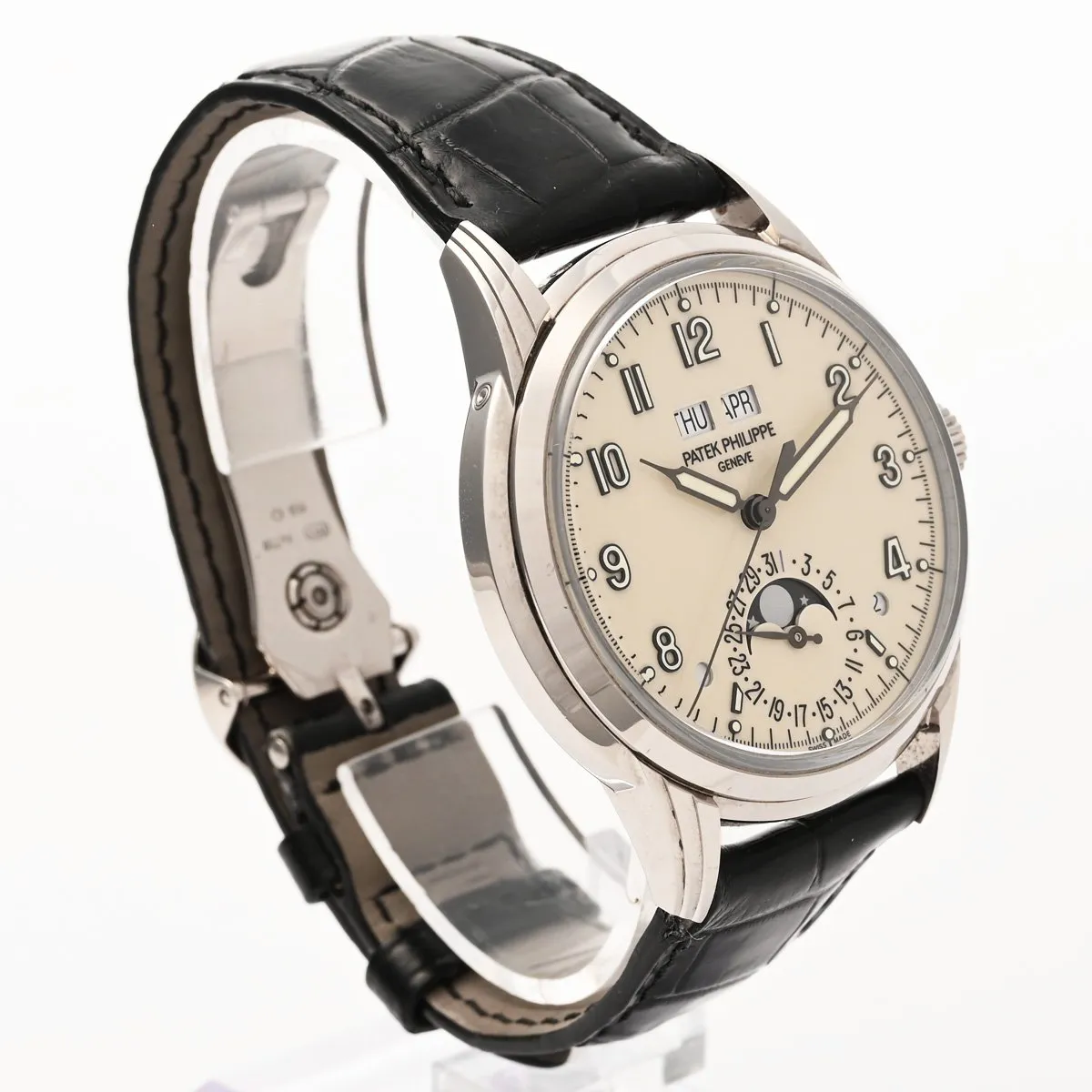 Patek Philippe Perpetual Calendar 5320G 40mm White gold Ivory 3