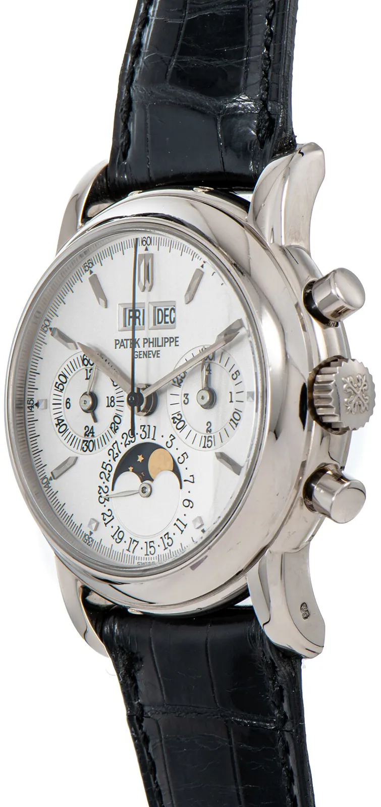 Patek Philippe Perpetual Calendar 40930073/AS05673 36mm White gold Silver 3