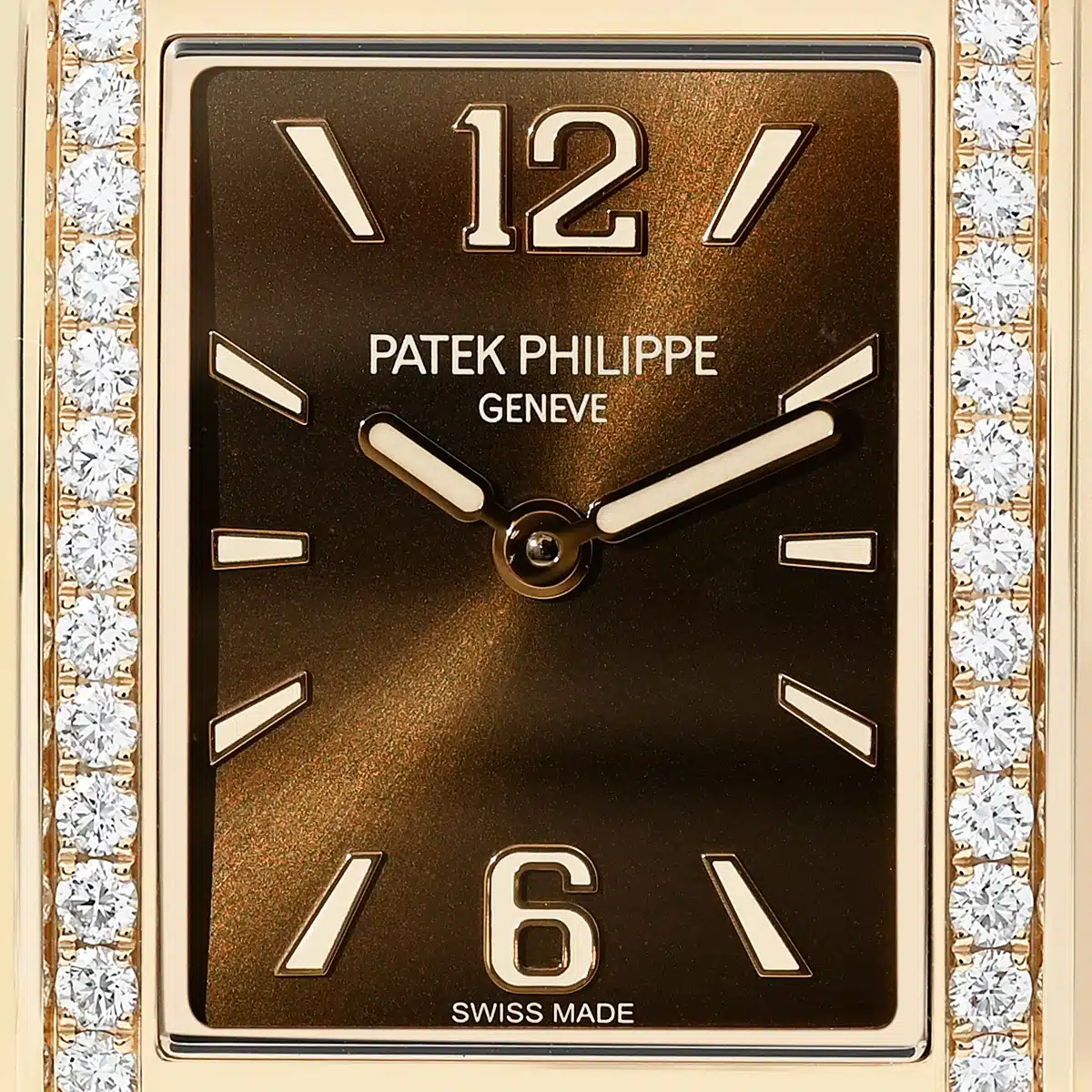 Patek Philippe Twenty~4 4910/1210R 25mm Rose gold and Diamond Brown 2