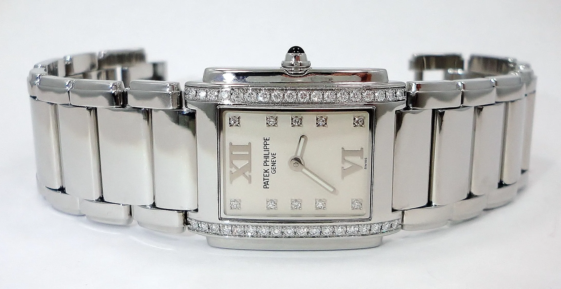 Patek Philippe Twenty~4 4 4910/10A-011 25mm Stainless steel Ivory 5