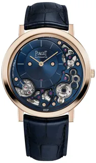 Piaget Altiplano G0A48125 Rose gold and Yellow gold Blue