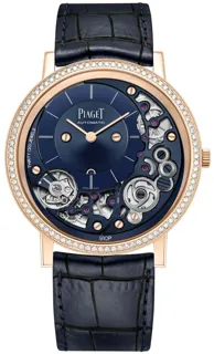 Piaget Altiplano Ultimate Automatic G0A47124 Rose gold and Yellow gold Blue