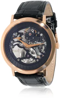 Piaget Altiplano GOA34116 P10524 18k rose gold Black