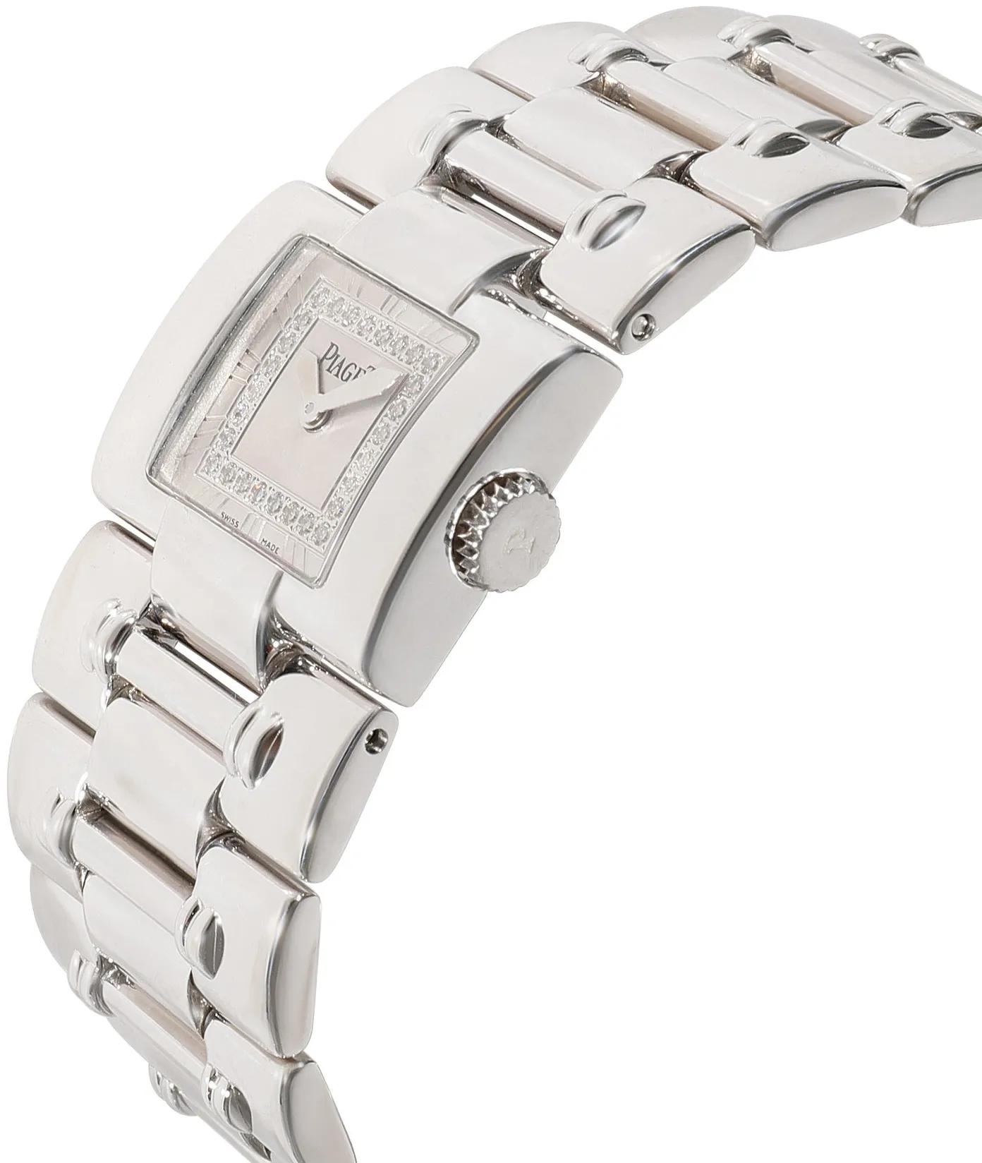 Piaget Dancer 50010 K38 21mm White gold Silver 2