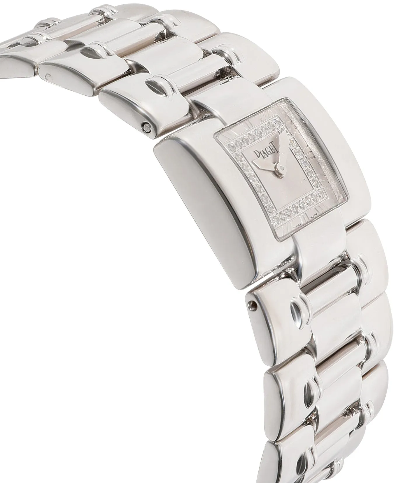 Piaget Dancer 50010 K38 21mm White gold Silver 3