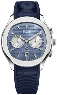 Piaget Polo Chronograph G0A48024 Stainless steel Blue