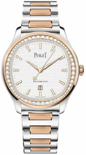 Piaget Piaget Polo Date G0A48026 Rose gold and Yellow gold White