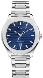 Piaget Polo G0A46018 Stainless steel Blue