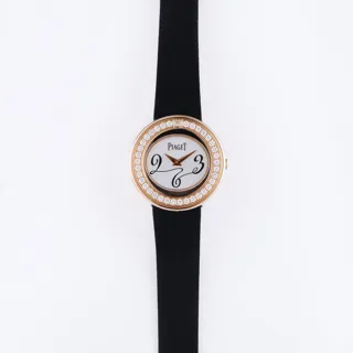 Piaget Possession PI0402 28.5mm 18k rose gold Silver