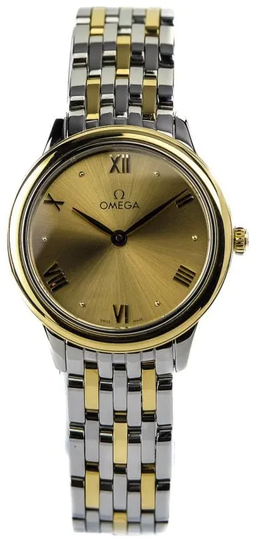 Prestige 434.20.28.60.08.001 27mm Yellow gold and Stainless steel Gold