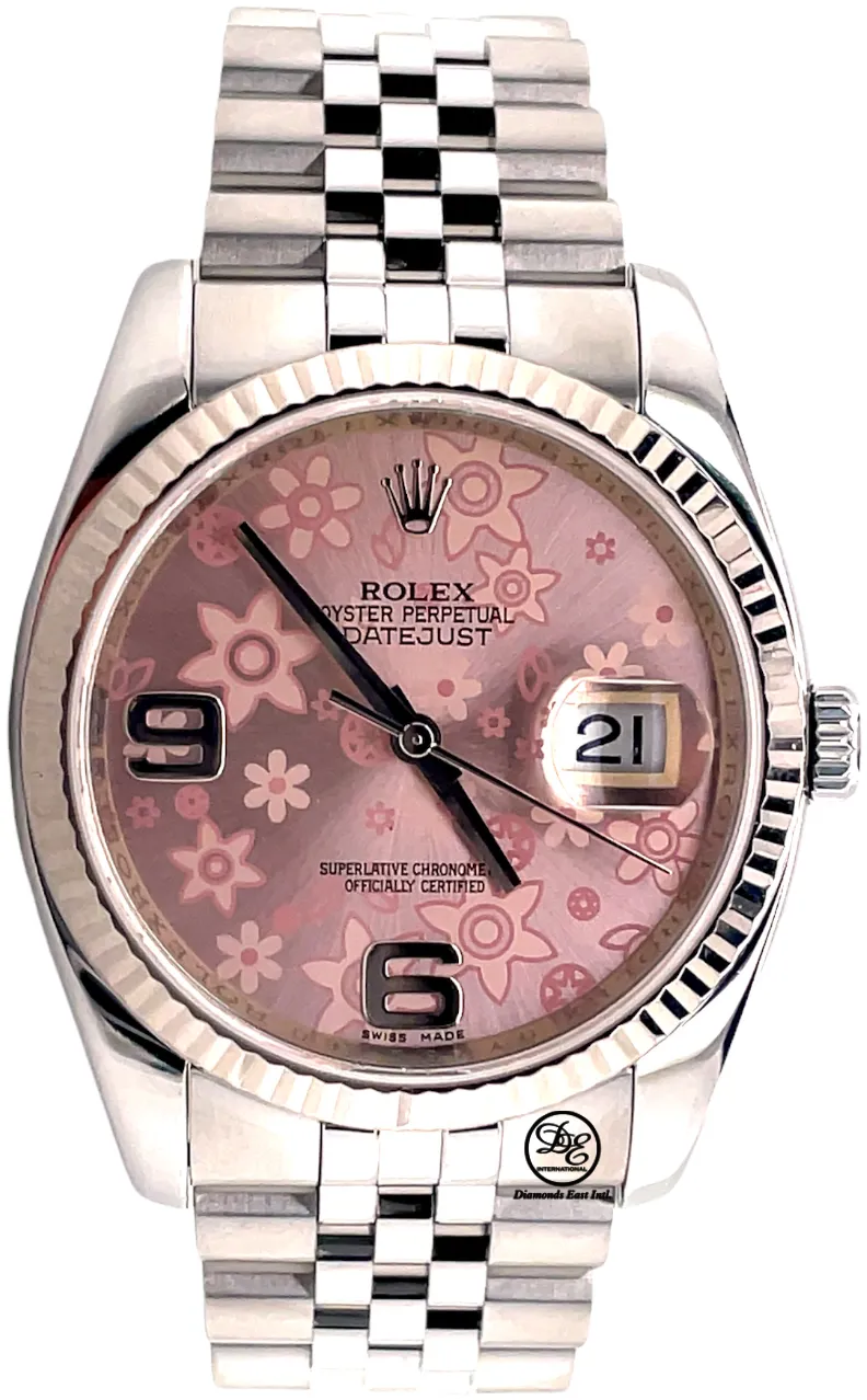 Rolex Datejust 36 116234 36mm Stainless steel Rose