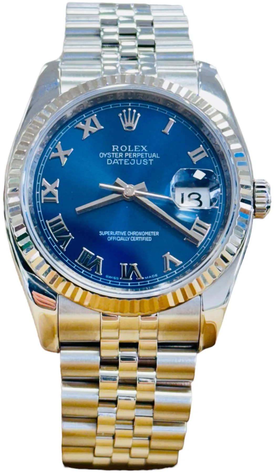 Rolex Datejust 36 116234 36mm Stainless steel Blue 1