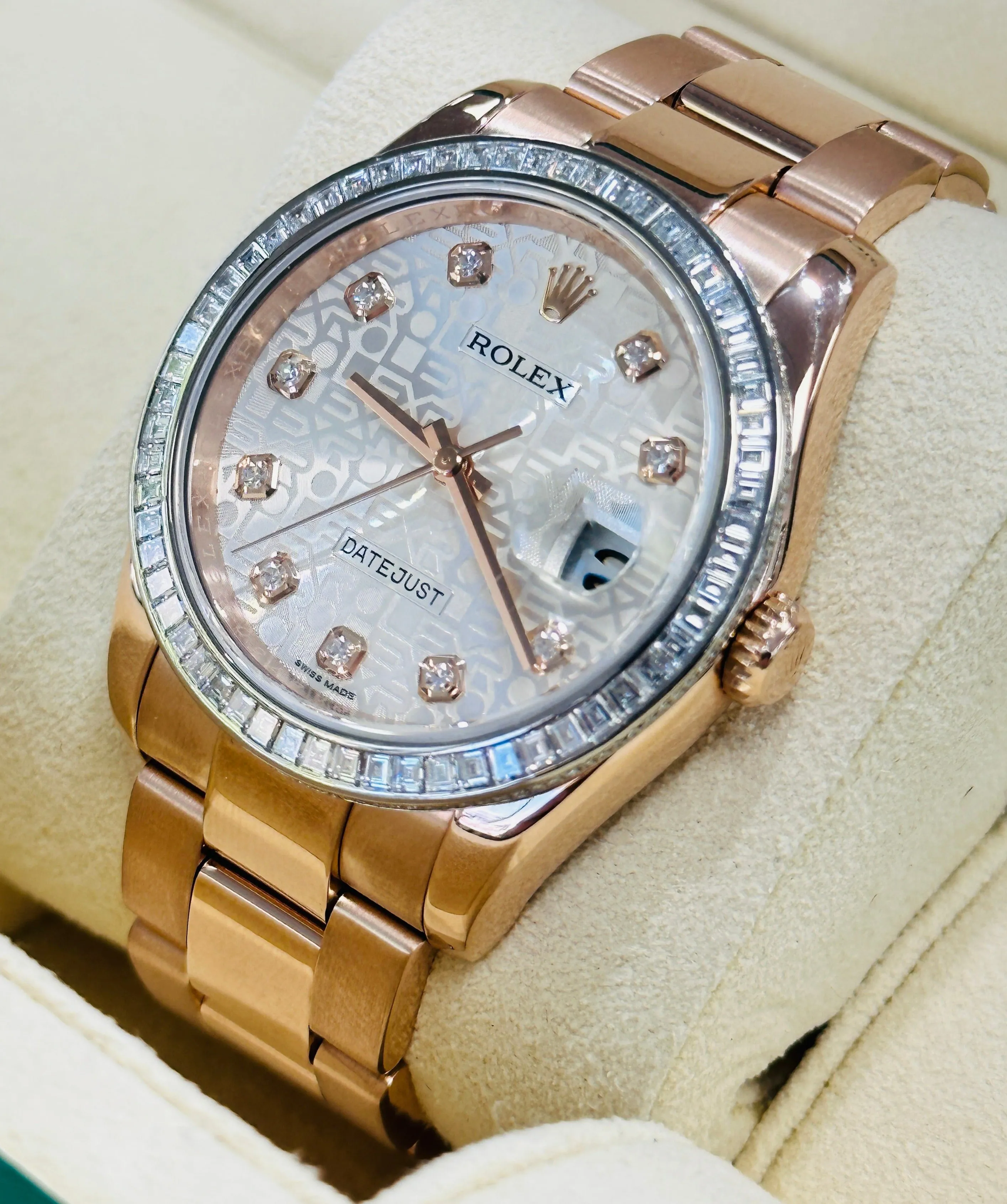 Rolex Datejust 36 116285BBR 36mm Rose gold