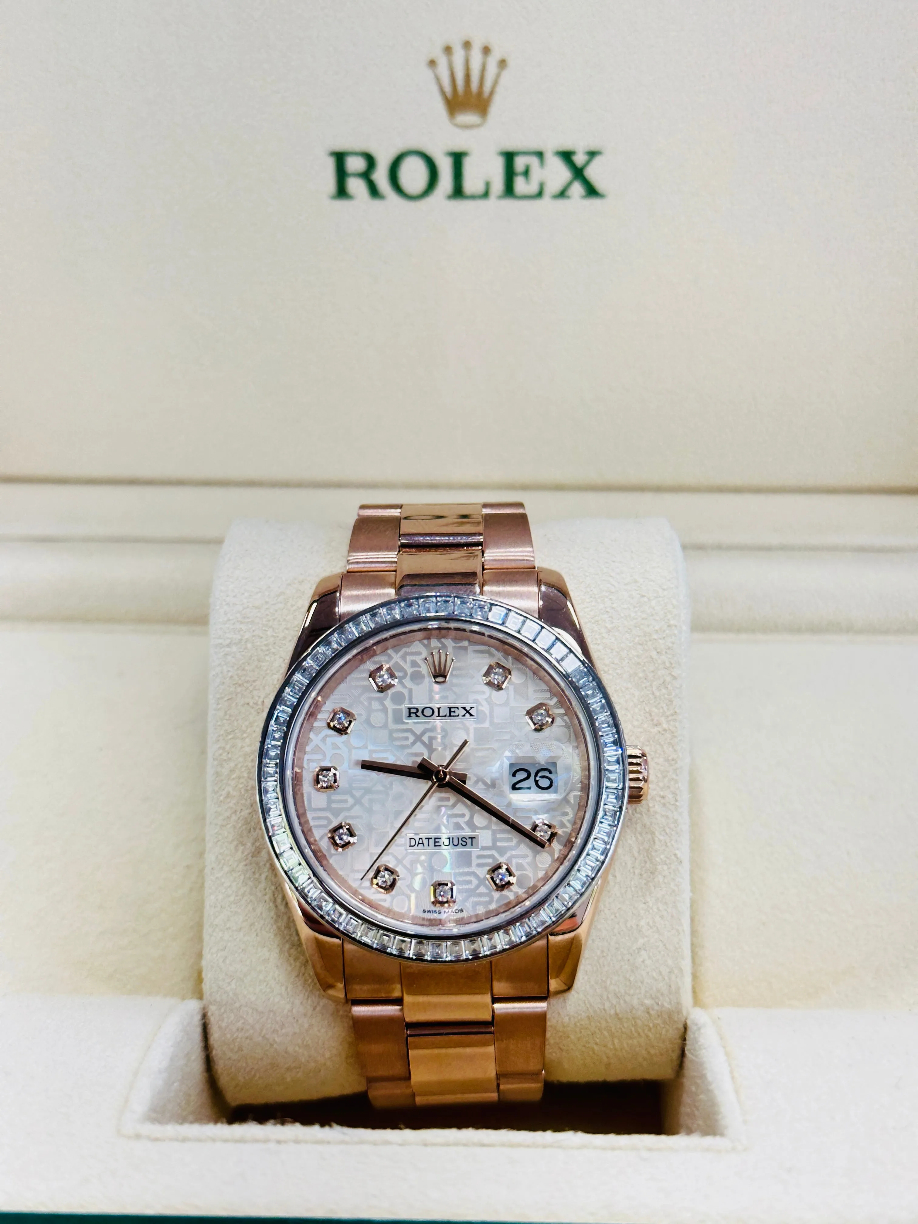 Rolex Datejust 36 116285BBR 36mm Rose gold 1