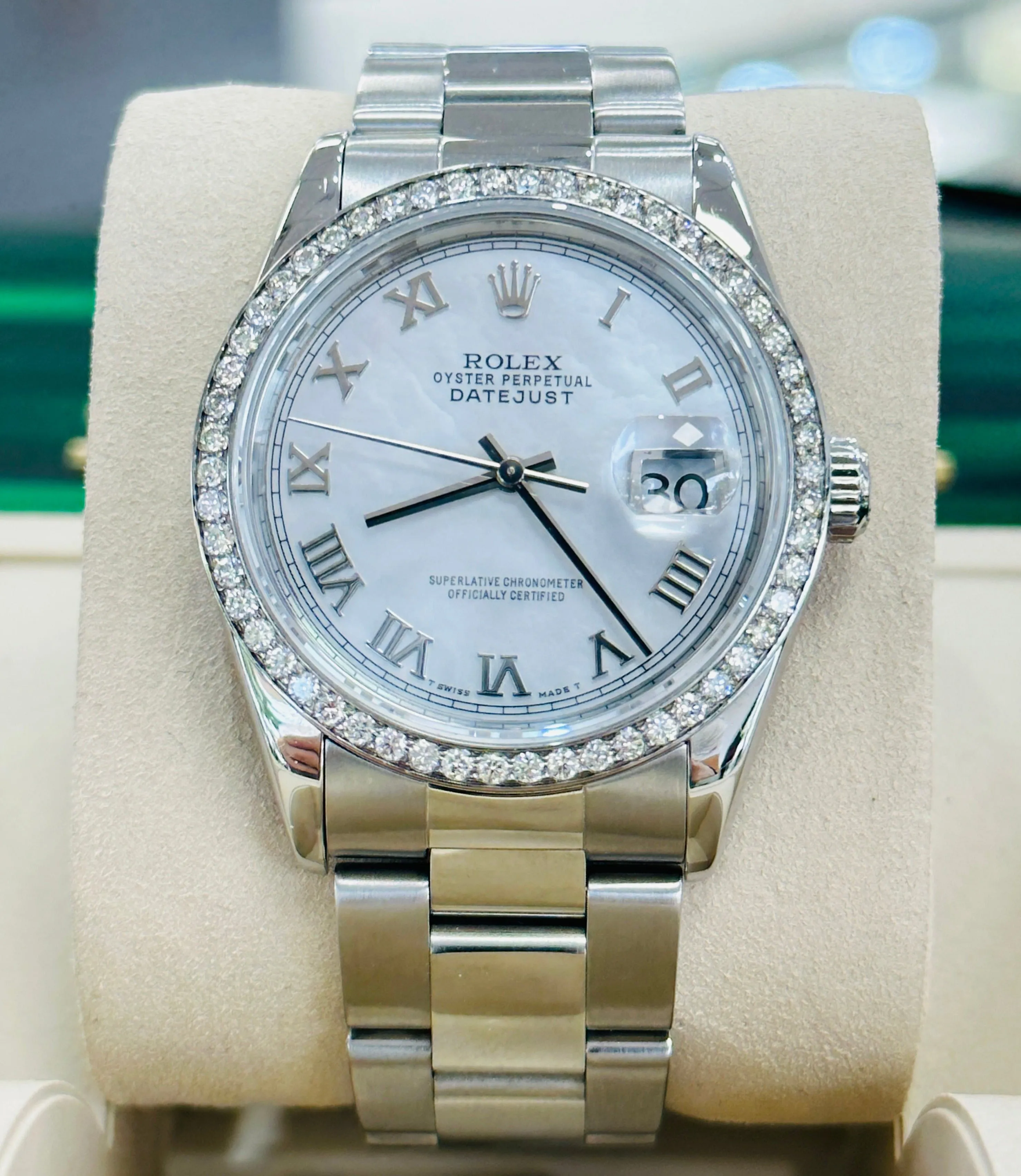 Rolex Datejust 36 16200 36mm Stainless steel Mother-of-pearl