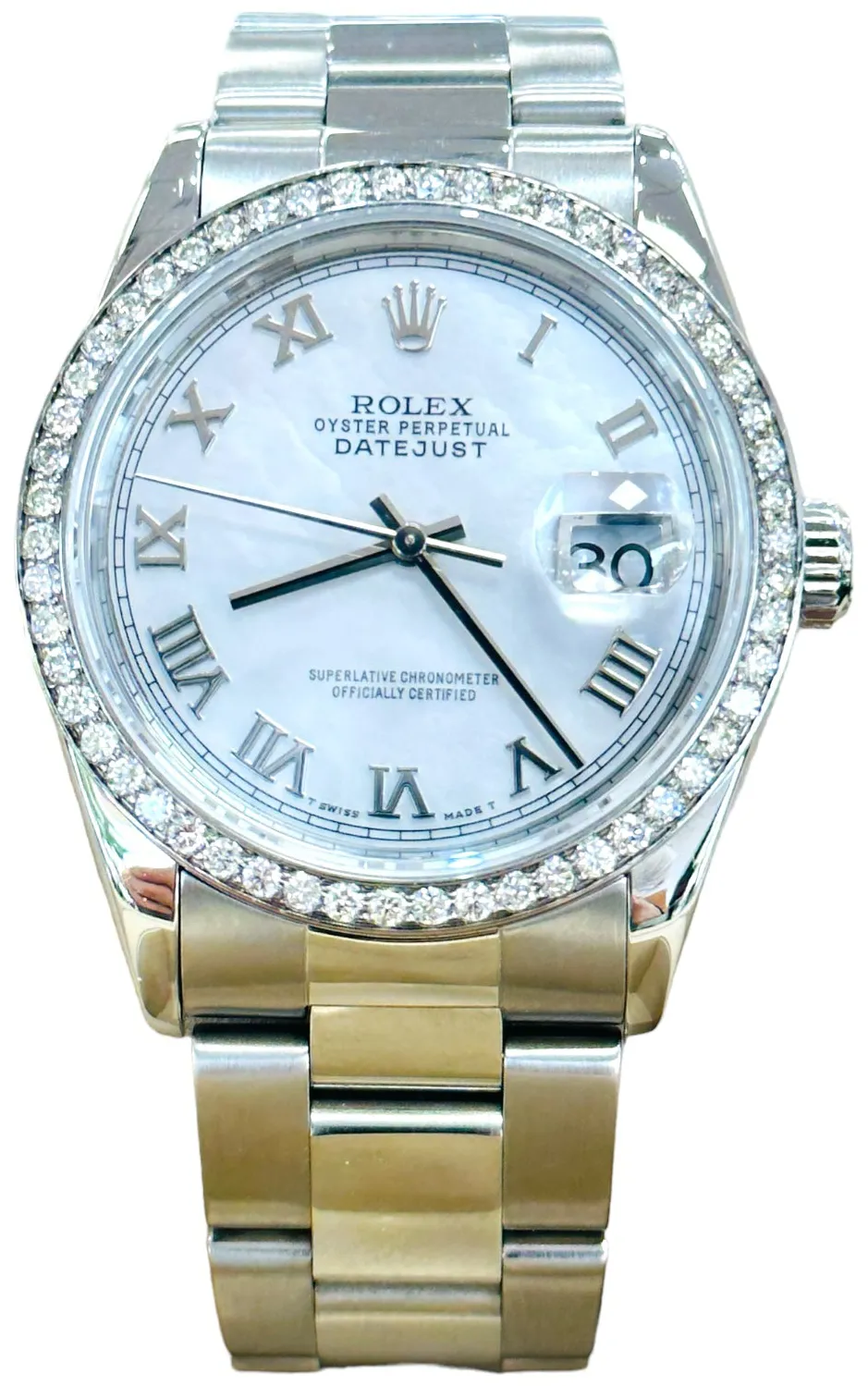 Rolex Datejust 36 16200 36mm Stainless steel Mother-of-pearl 1