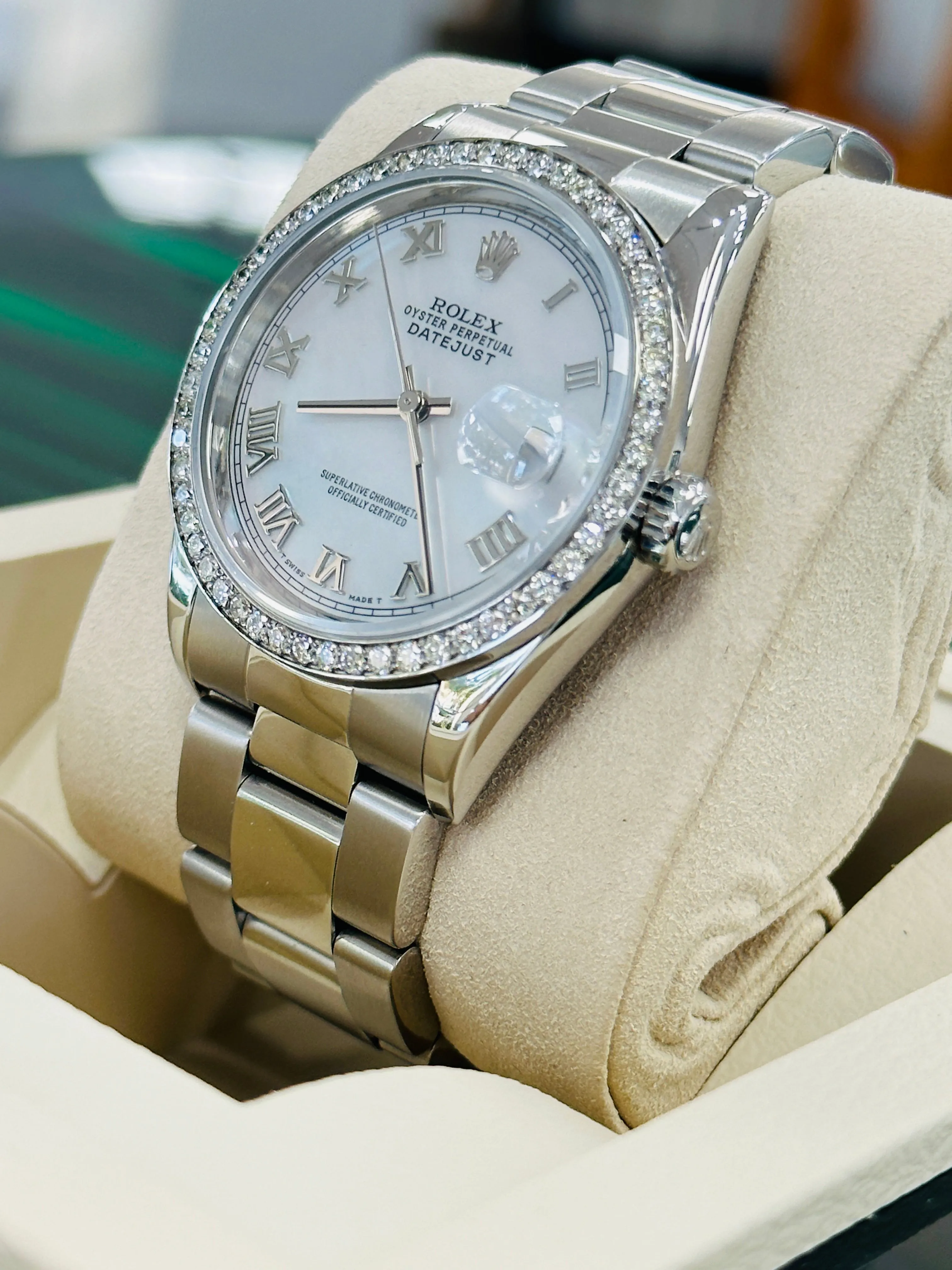 Rolex Datejust 36 16200 36mm Stainless steel Mother-of-pearl 2