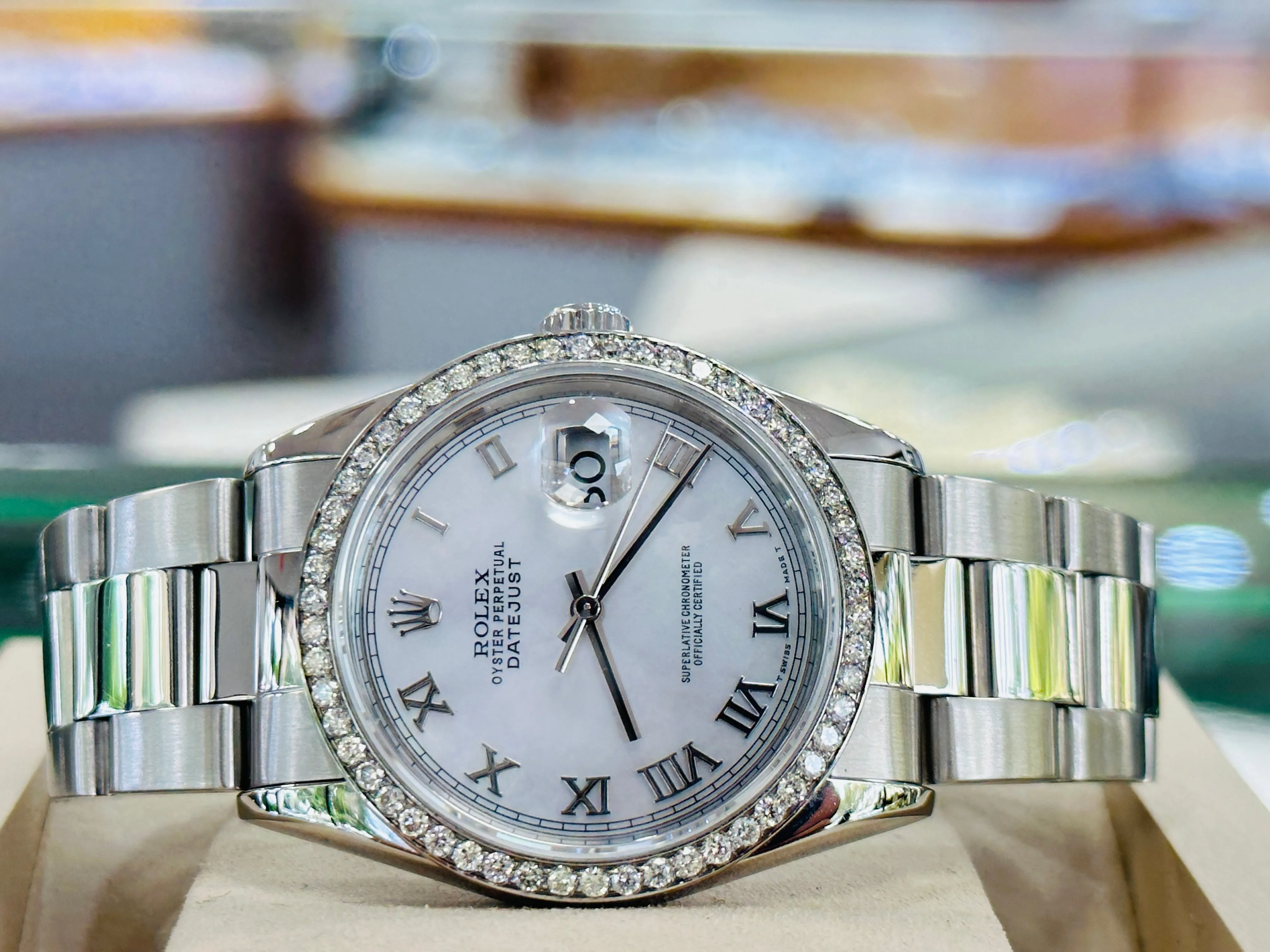 Rolex Datejust 36 16200 36mm Stainless steel Mother-of-pearl 4