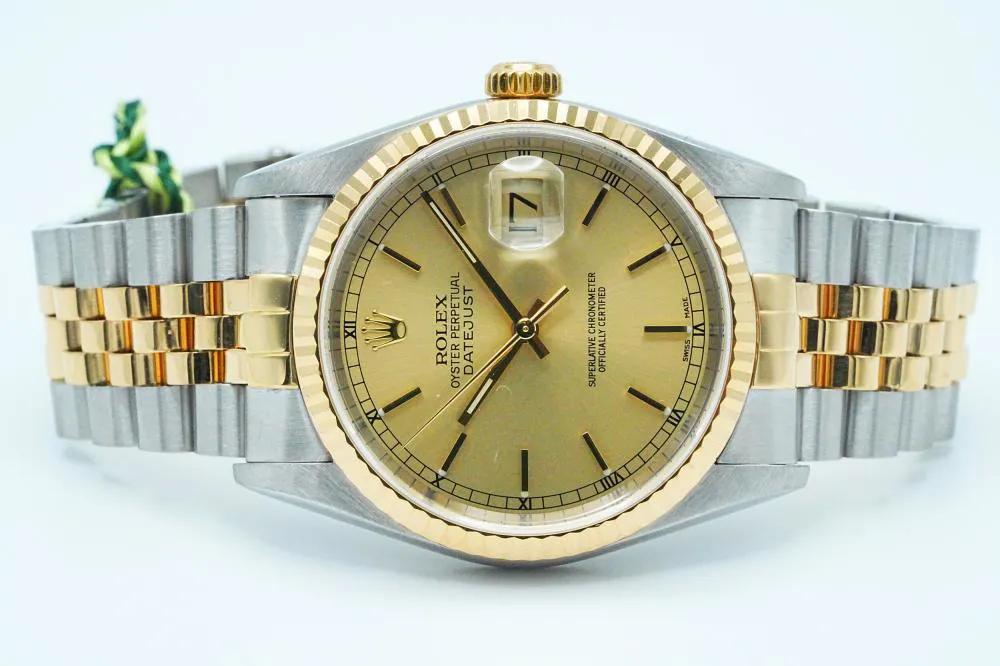 Rolex Datejust 36 16233 36mm Stainless steel and 18k yellow gold Champagne 1