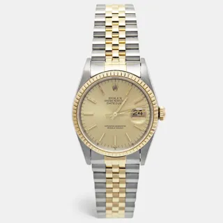 Rolex Datejust 36 16233 Stainless steel and 18k yellow gold