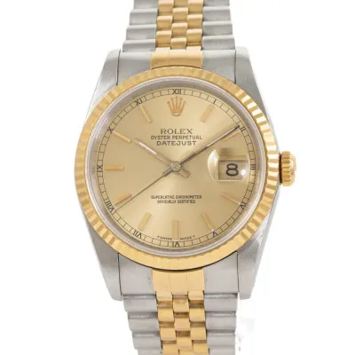 Rolex Datejust 36 16233 36mm Stainless steel and 18k yellow gold Gold