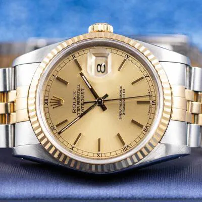 Rolex Datejust 36 16233 36mm Stainless steel and 18k yellow gold Gold 6