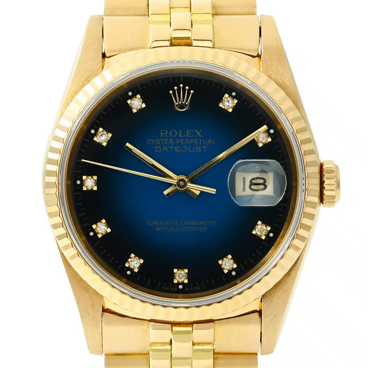 Rolex Datejust 36 16238 36mm Yellow gold VIGNETTE