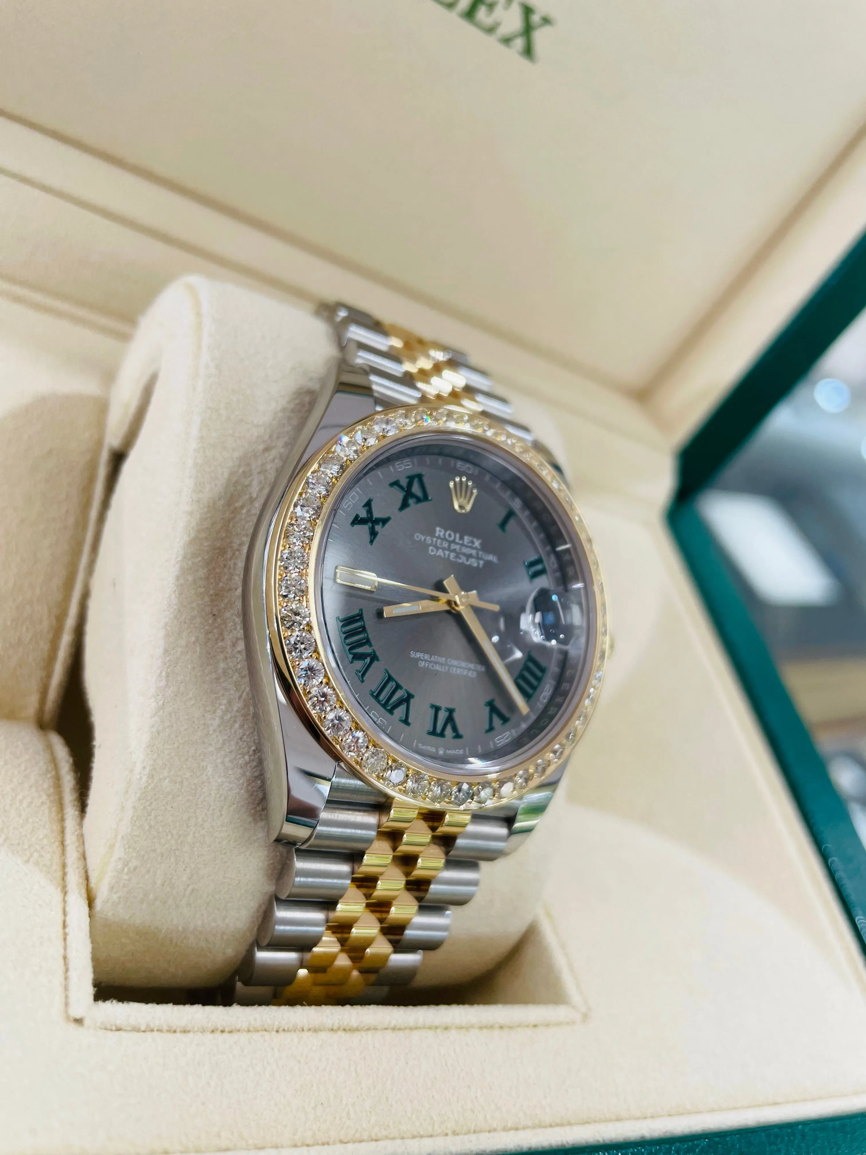 Rolex Datejust 41 126303 41mm Stainless steel Wimbledon 4