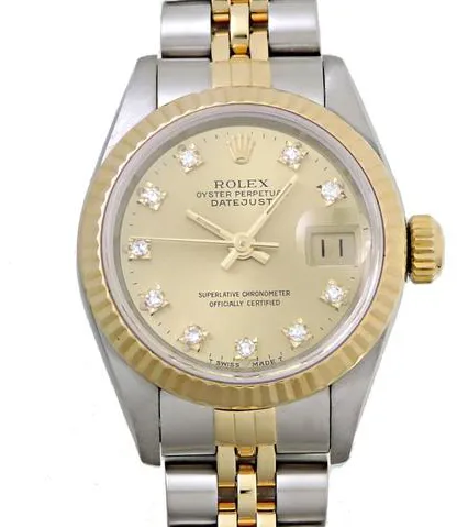 Rolex Datejust 69173G 26mm Stainless steel Gold