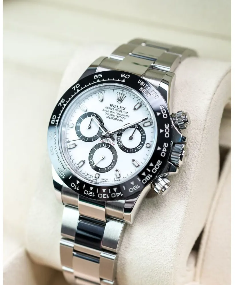 Rolex Daytona 116500LN-0001 40mm Stainless steel White 2