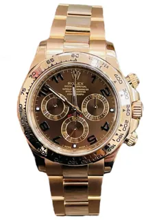 Rolex Daytona 116505 Everose gold Brown