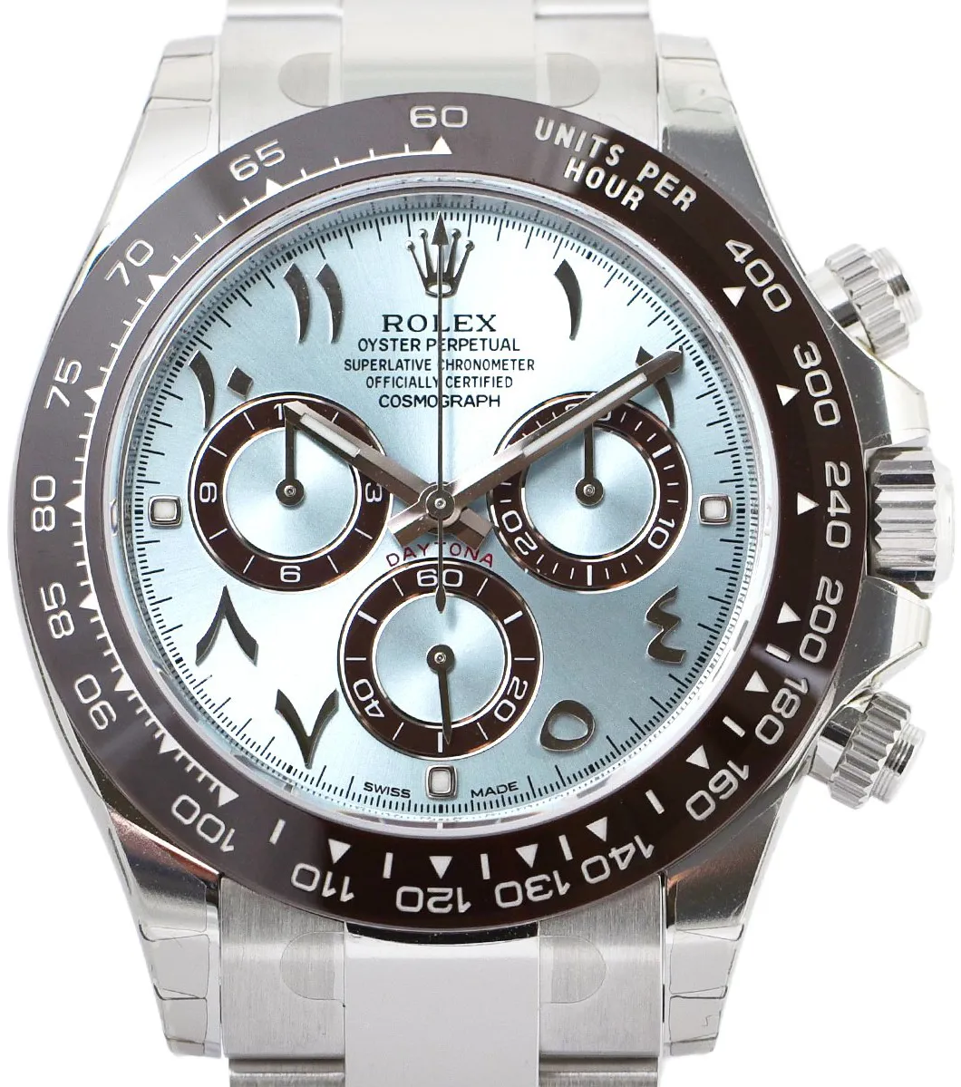 Rolex Daytona 116506 40mm Platinum Arabic