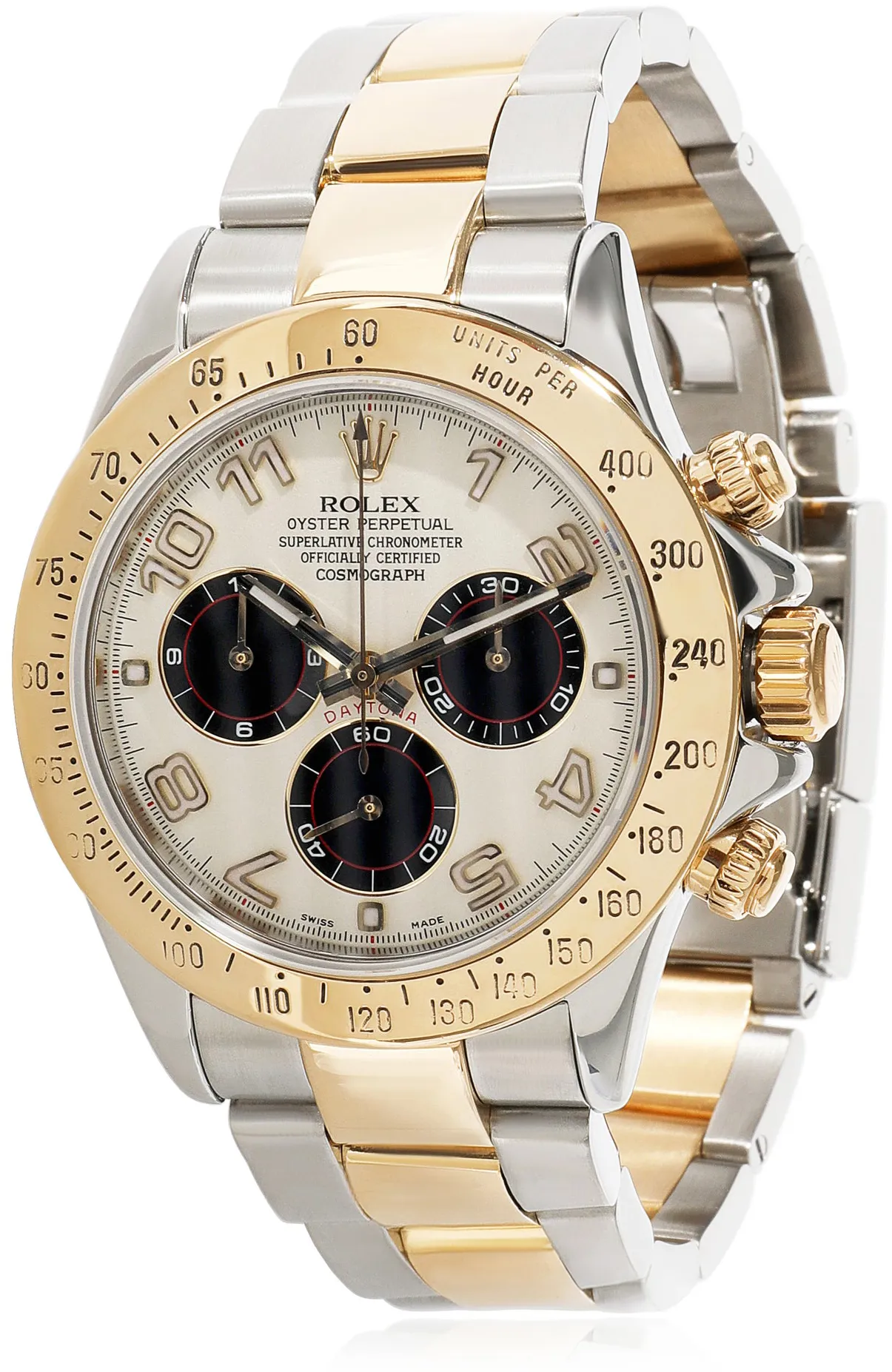 Rolex Daytona 116523 40mm Stainless steel Ivory