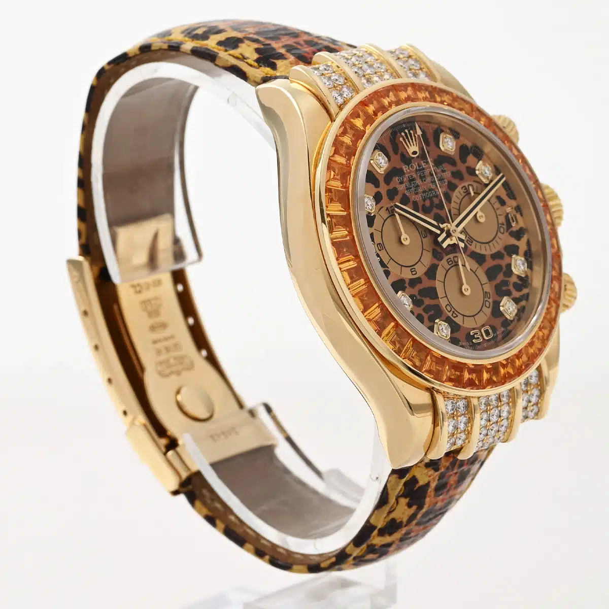 Rolex Daytona 116598 SACO 40mm Yellow gold Leopard 2