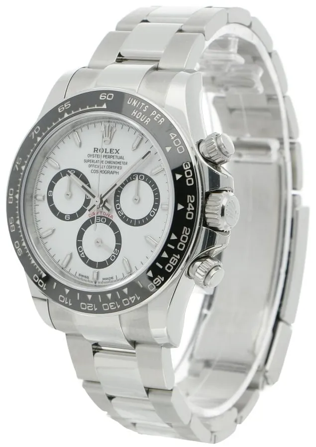 Rolex Daytona 126500LN 40mm Stainless steel White 1