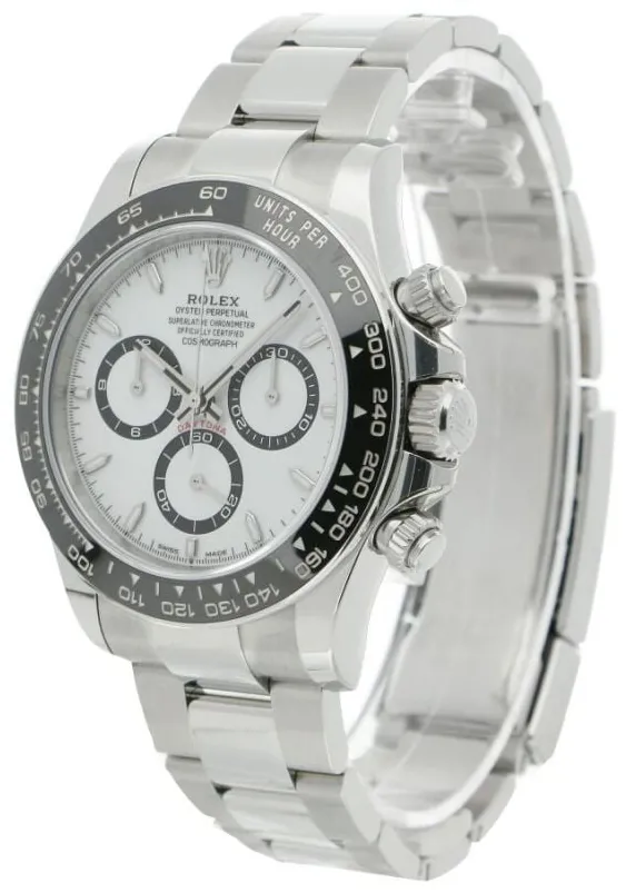 Rolex Daytona 126500LN 40mm Stainless steel White 12